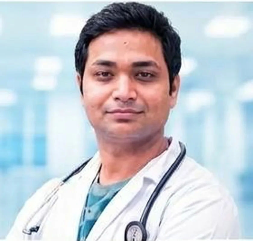 Dr. Sagar S. Biradar, Managing Director and Founder of Sharan Hospital